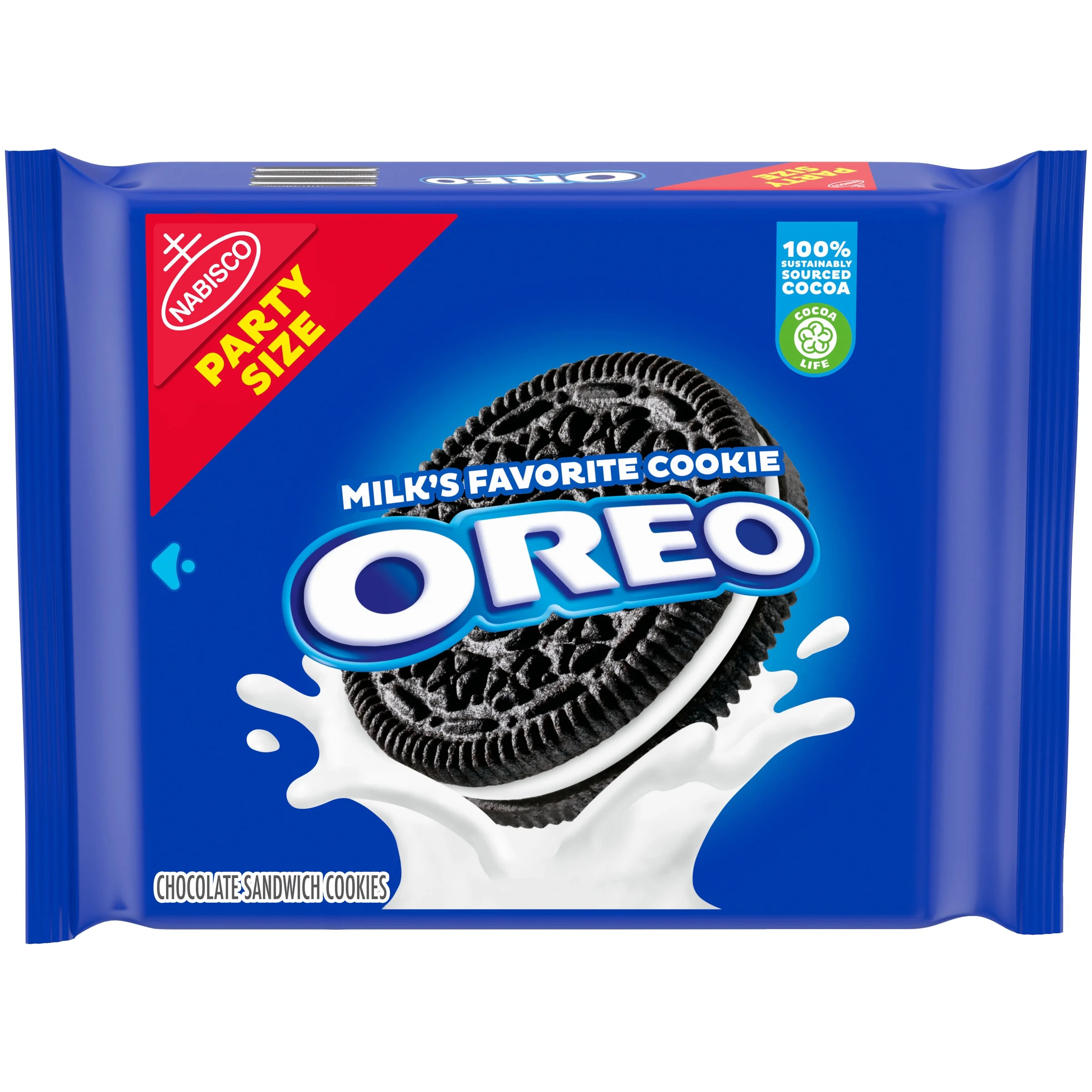 Oreo Chocolate Sandwich Cookies, Party Size, 24.16 oz | Walmart (US)