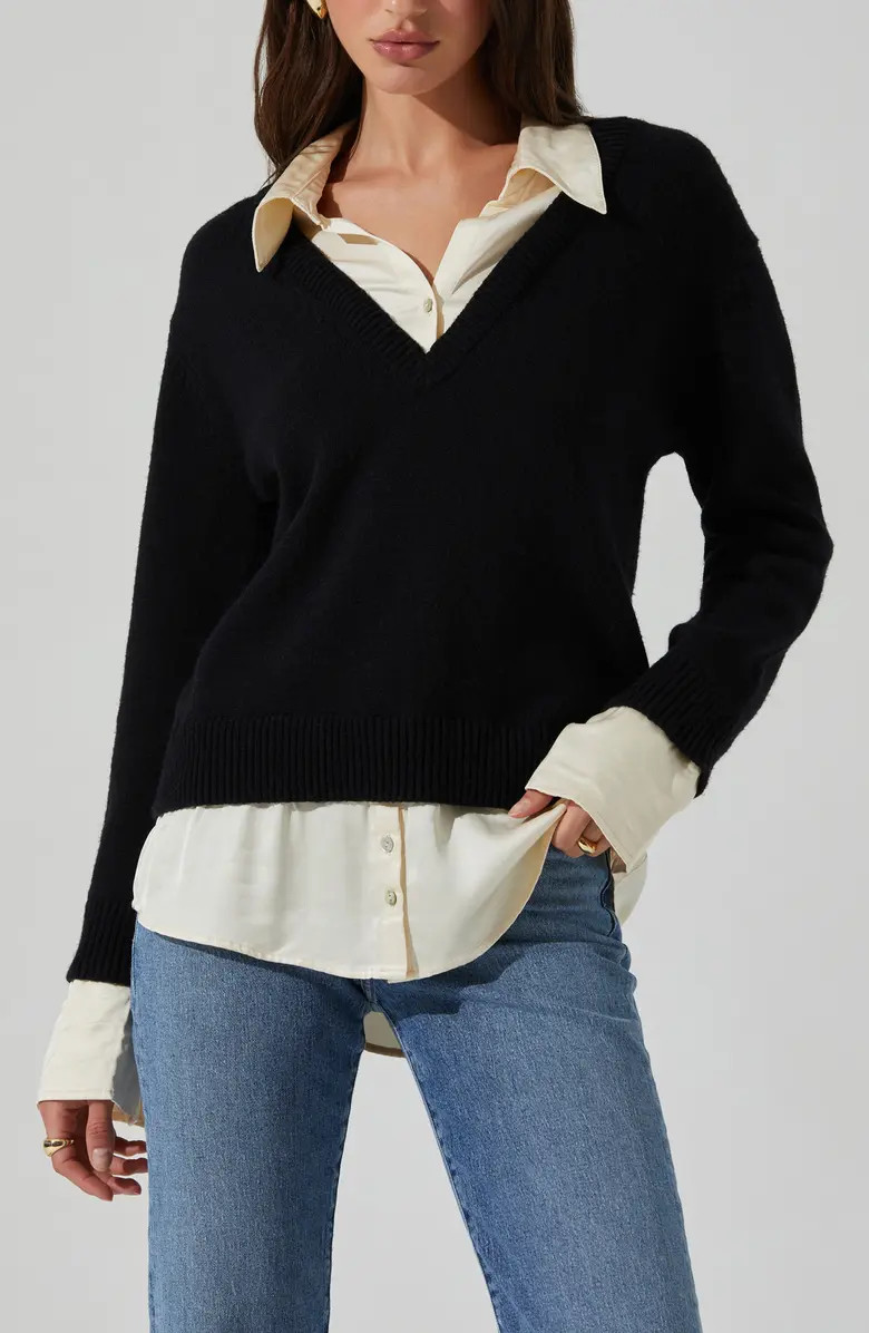 ASTR the Label Jianna Layered Sweater | Nordstrom | Nordstrom