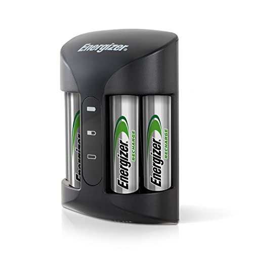 Energizer Rechargeable AA and AAA Battery Charger (Recharge Pro) with 4 AA NiMH Rechargeable Batt... | Amazon (US)