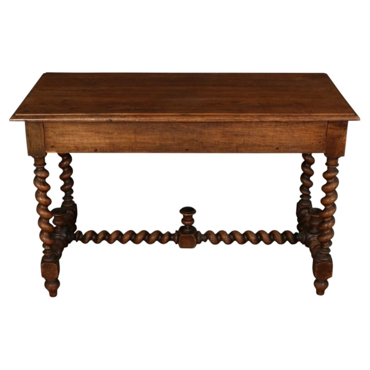Antique Barley Twist Desk | 1stDibs