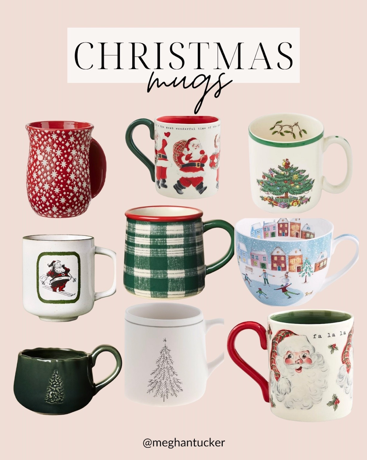 All the festive Christmas mugs! 🎄☕️

#LTKHoliday #LTKGiftGuide #LTKSeasonal