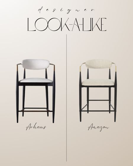 Arhaus Jagger stool look a like 

Counter stool 