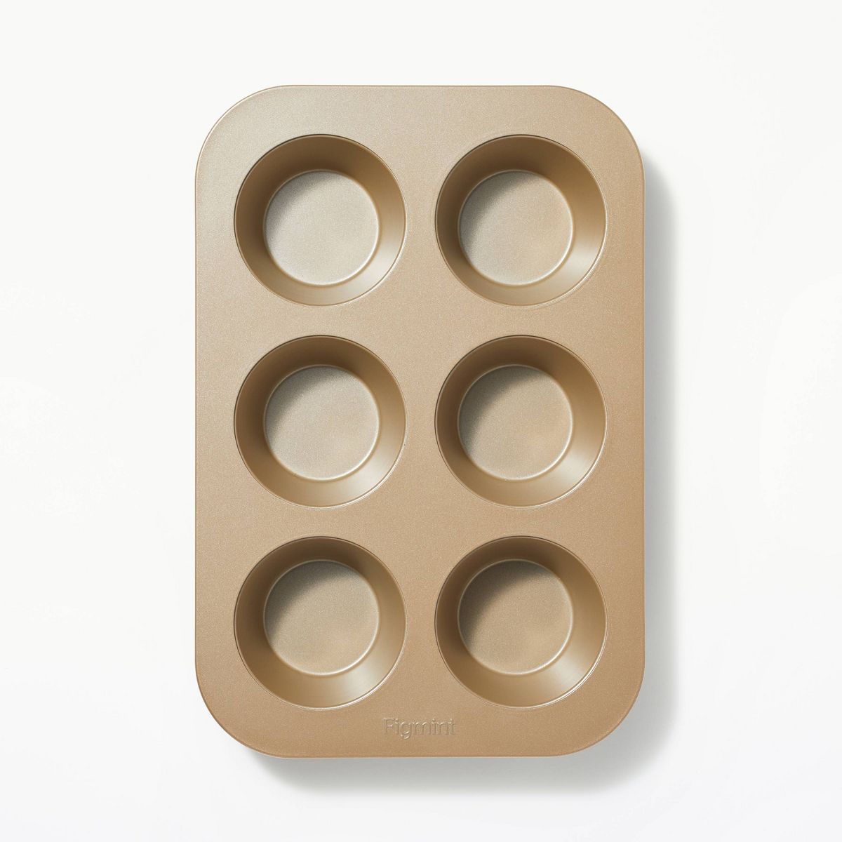 6ct Nonstick Aluminized Steel Jumbo Muffin Pan - Figmint™ | Target
