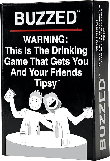 Buzzed - The Hilarious Party Game That Will Get You & Your Friends Tipsy | Amazon (US)