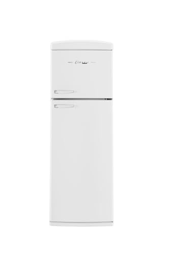 Unique Appliances Classic Retro 11 cu.ft. Top Freezer Refrigerator - Marshmallow White | Amazon (US)