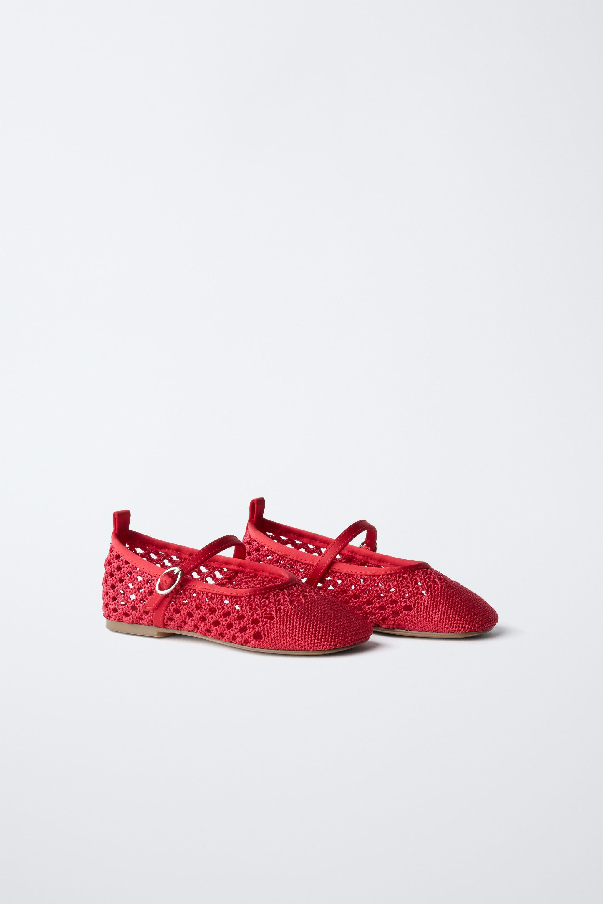 CUTOUT BALLET FLATS | Zara US