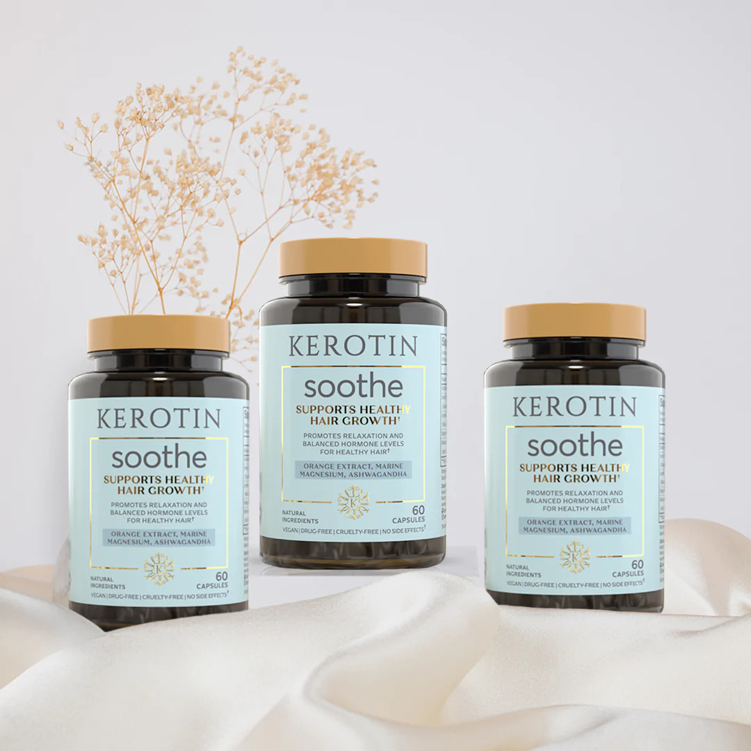 Soothe Stress-Relief Vitamins - 3 Month | Kerotin