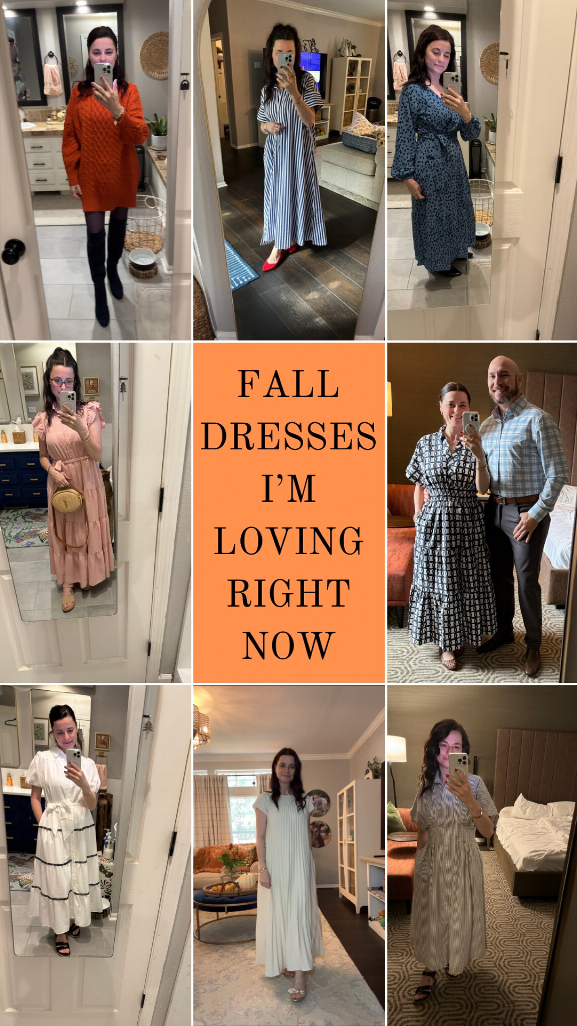 I love comfortable dresses - these are a few of my favorite right now!  They are perfect for transitioning to fall!

#LTKStyleTip #LTKOver40 #LTKSeasonal