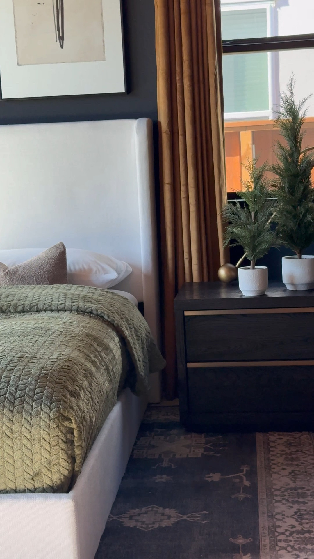 Still absolutely swooning over this bed 😍 Had to bring the same vibe to my Primary Bedroom too! This one’s a King, while my guest bedroom has the Queen version—both are total showstoppers.

The space is still coming together, and I’m already dreaming of adding brass picture lights over the artwork to elevate it even more ✨

Ready to start your bedroom decoration journey? I’ve linked all the items here for easy, hassle-free shopping—tap to grab your favorites and transform your space today!

#BedroomGoals #HomeDecor #BedroomInspo #InteriorDesign #EasyShopping

#LTKHome #LTKSaleAlert