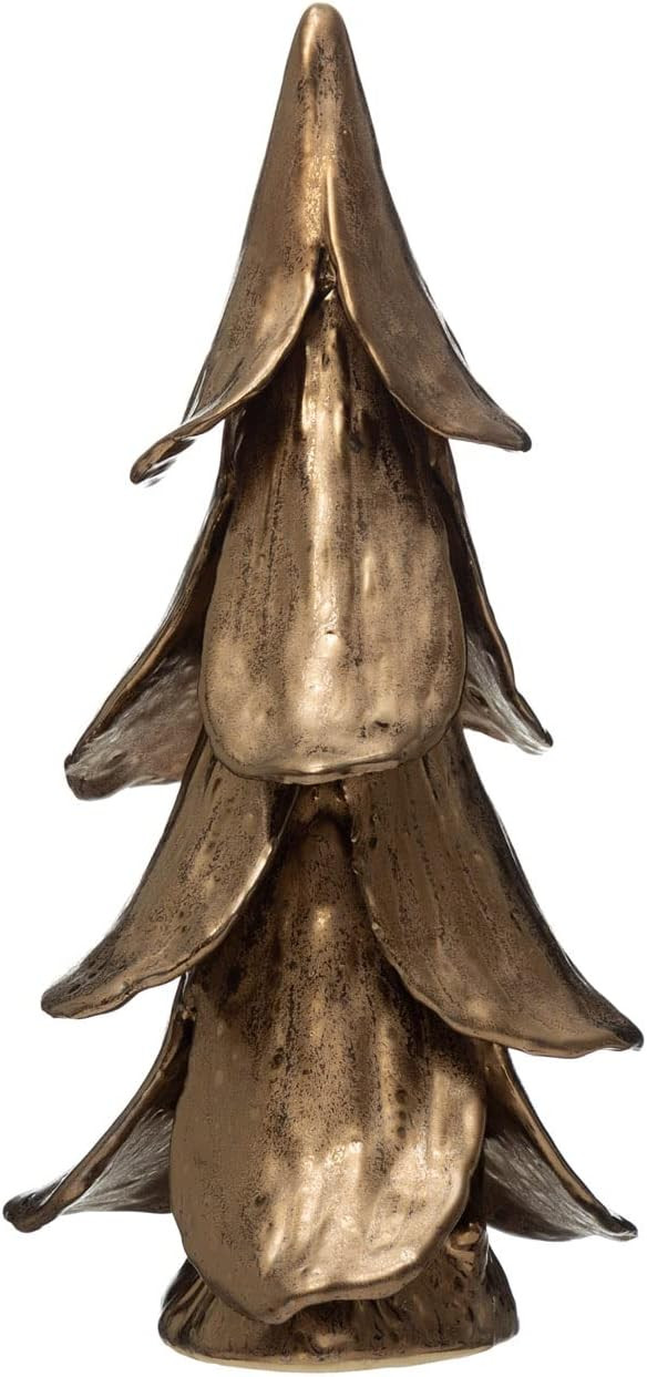 Creative Co-Op Handmade Stoneware Tree, Copper Reactive Glaze | Amazon (US)