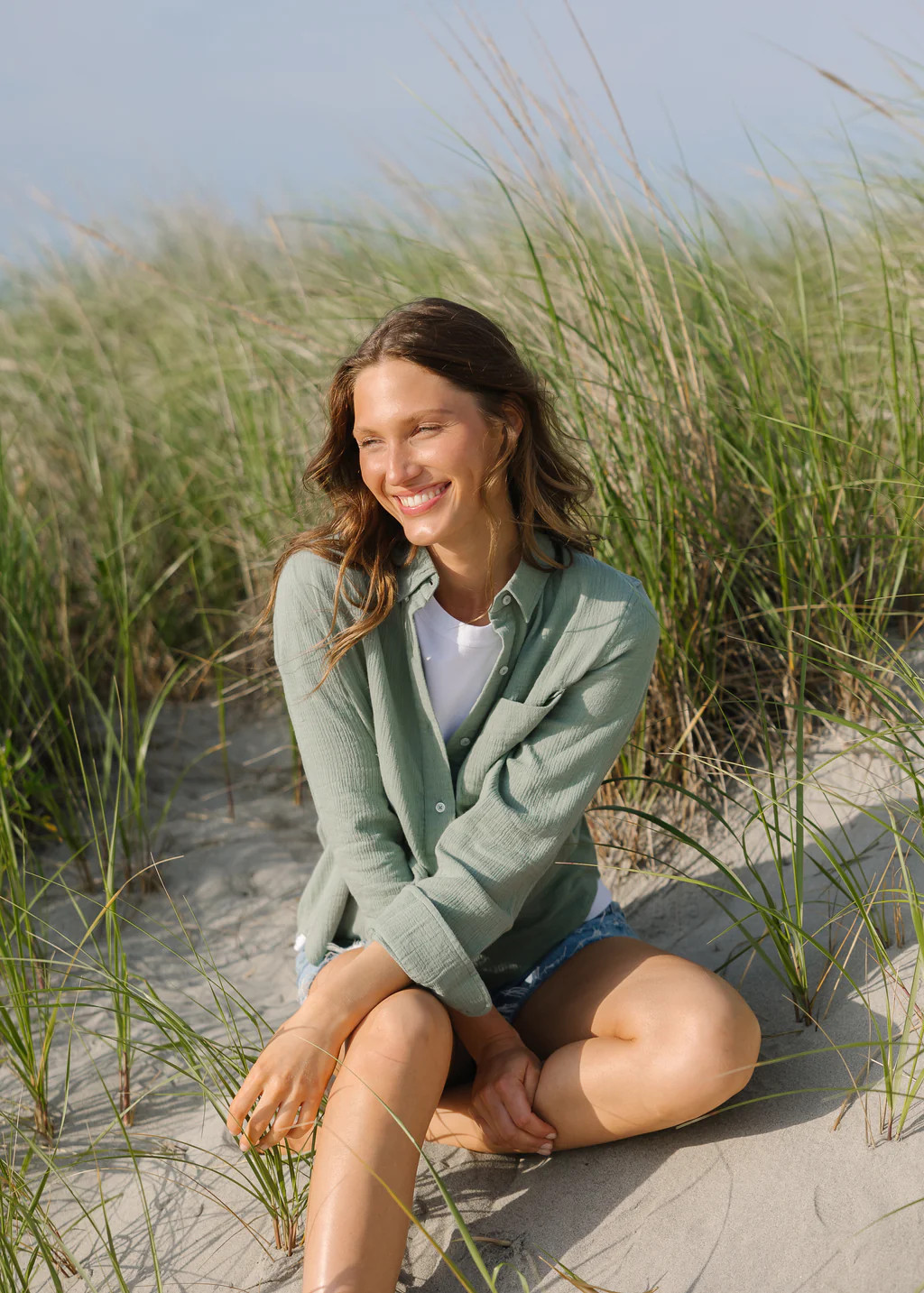 The Cotton Gauze Cloud Top | Alice Walk