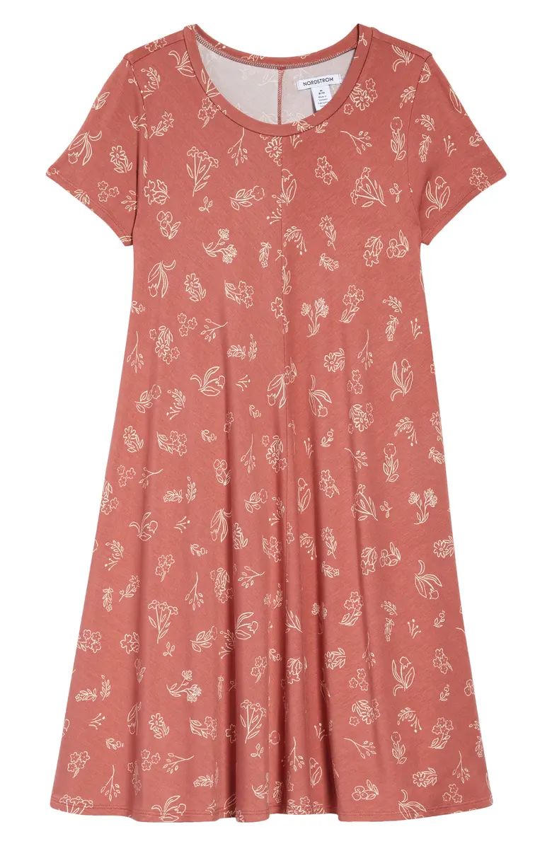 Kids' Print Swing Dress | Nordstrom