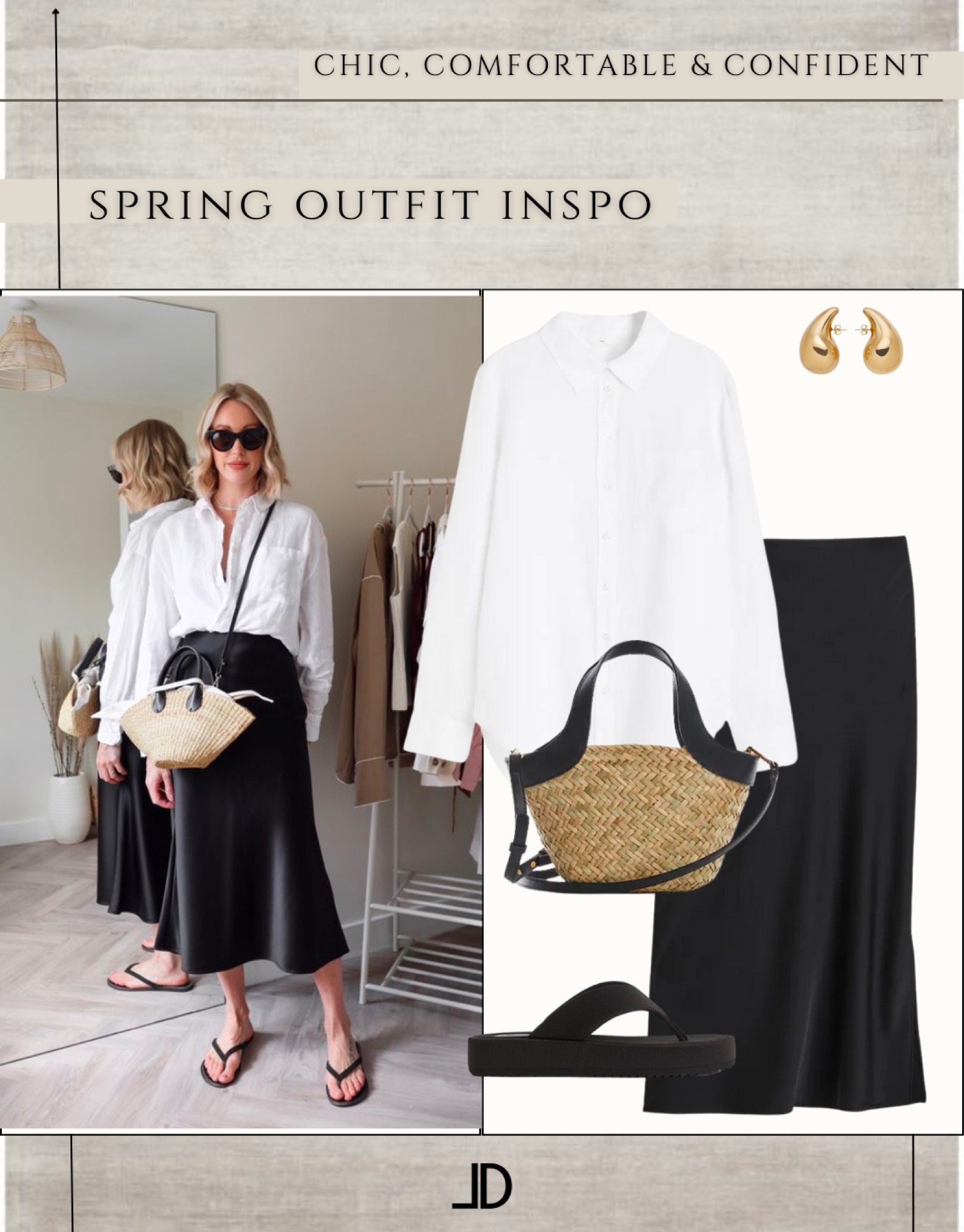 ✨Favorite for inspo later 


A modern woman may want to use a spring capsule wardrobe because it is a sustainable and practical approach to fashion that involves creating a collection of essential and versatile clothing items that can be mixed and matched to create a variety of outfits. This approach not only saves time and money by simplifying the decision-making process but also reduces the environmental impact of fast fashion by encouraging fewer purchases and more intentional choices. Additionally, a well-curated capsule wardrobe promotes a minimalist and timeless aesthetic that can help boost confidence and simplify daily life.

🥂Remember, always wear what makes you feel confident and comfortable while still being yourself.

White dress, Mother's Day, wedding guest, cocktail dress, dresses, sandals, spring outfit


#LTKunder100 #LTKstyletip #LTKunder50