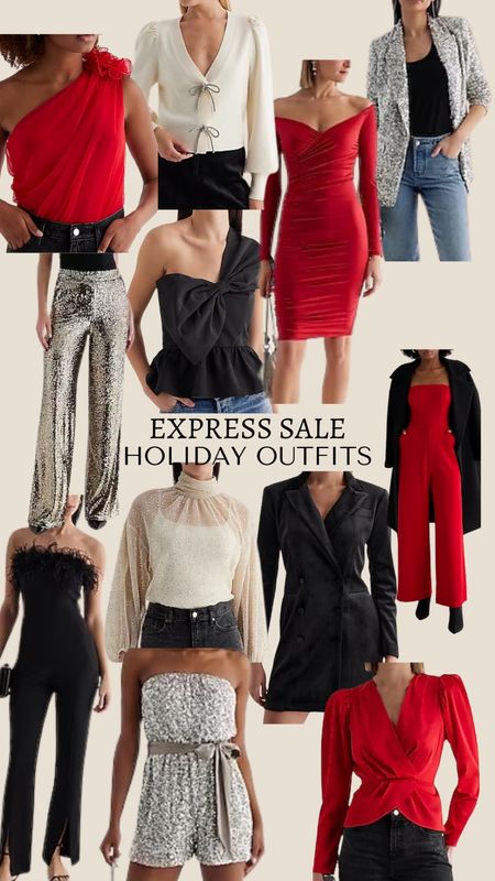 50% off site wide at Express + free shipping day! Here’s some great holiday outfit options!



Sequins, feathers, silk, blazer dress, jumpsuit, bow, tulle, romper

#LTKSeasonal #LTKCyberWeek #LTKHoliday