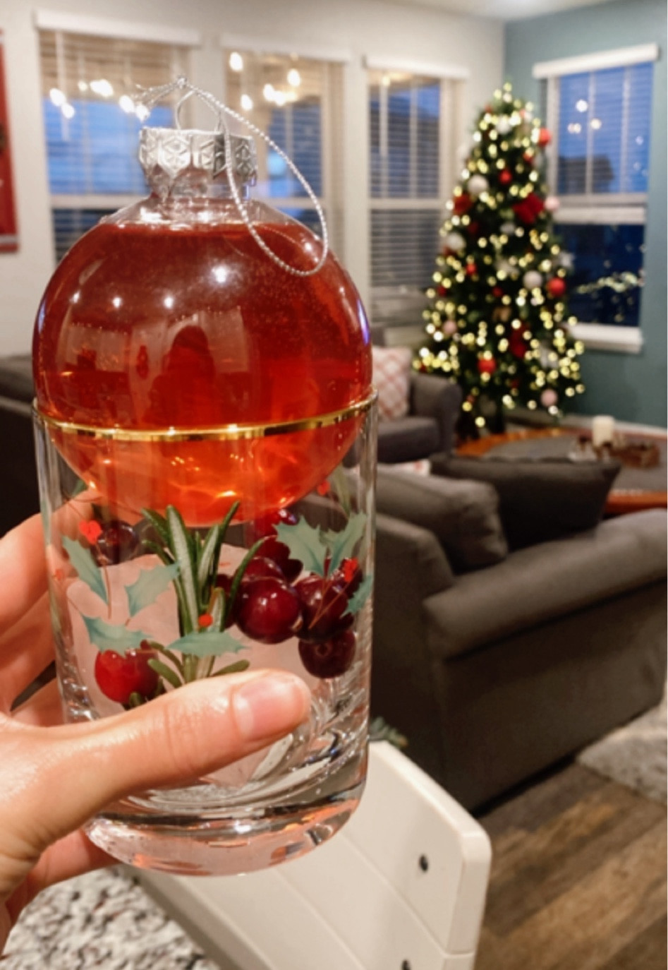 Make these festive ornament drinks for your holiday party! 

#LTKSeasonal #LTKGiftGuide #LTKHoliday