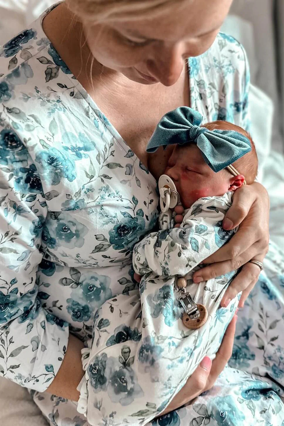 Maternity Robe | Prints | Caden Lane