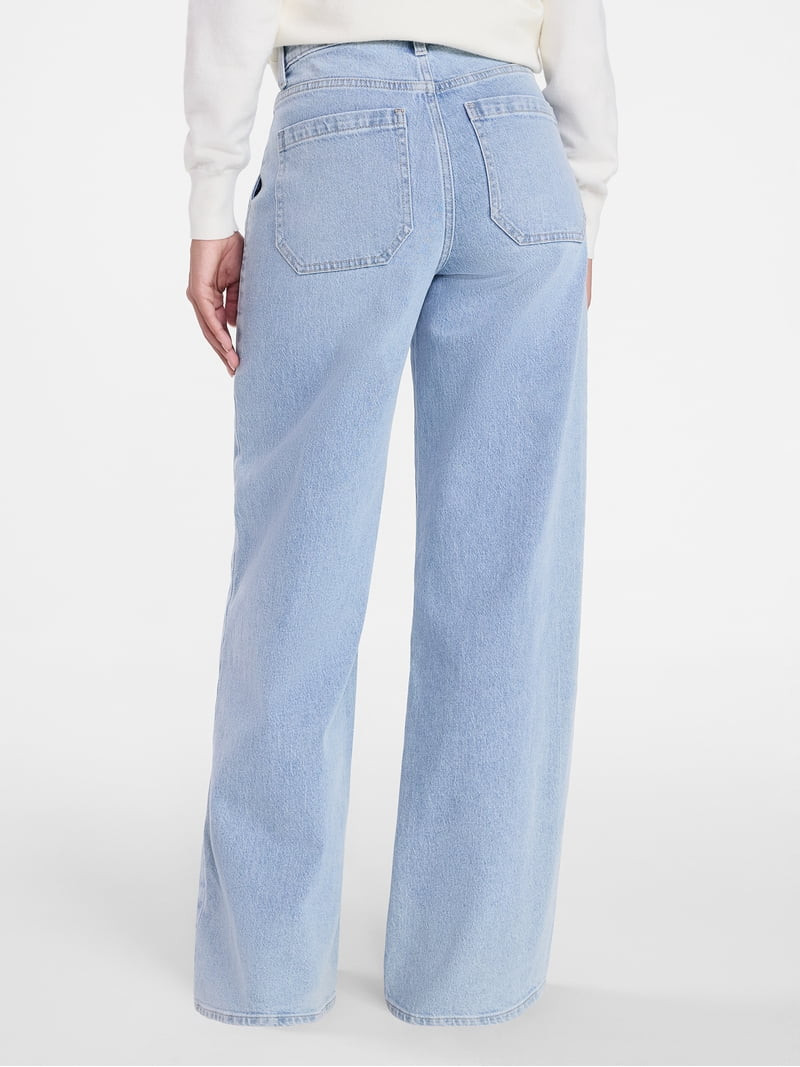 Time and Tru Women's Utility Jeans, Sizes 0-22 | Walmart (US)