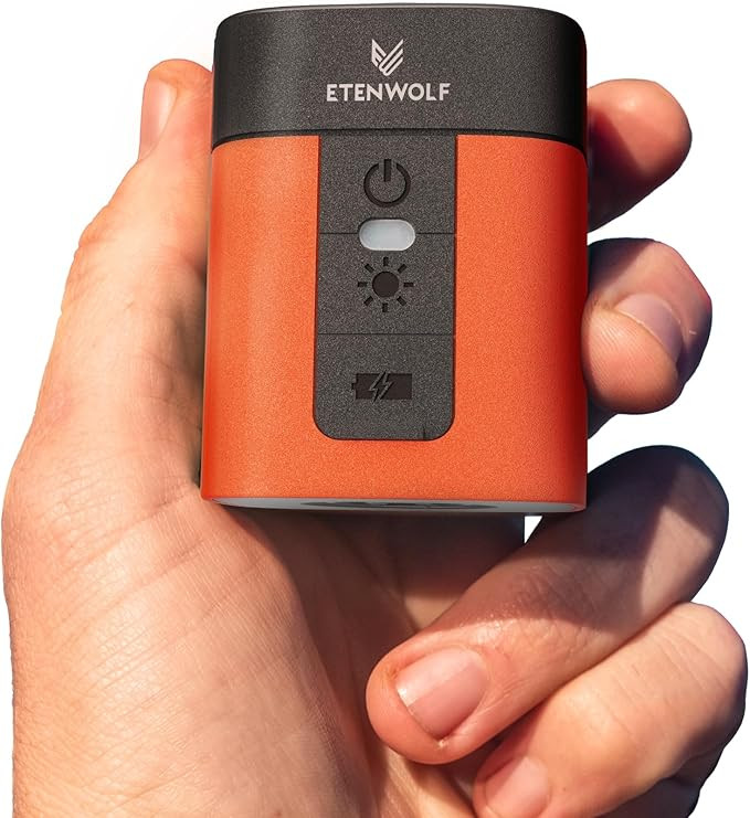 ETENWOLF AIR 3 Air Pump for Inflatables with 2600 mAh Battery & Camping Light, Ultra-Fast and Min... | Amazon (US)