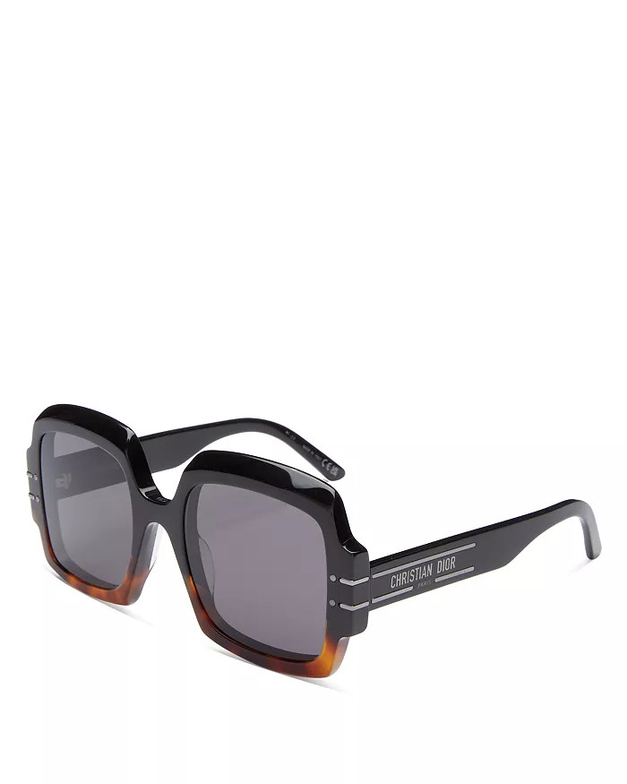 DiorSignature S1U Square Sunglasses, 55mm | Bloomingdale's (US)