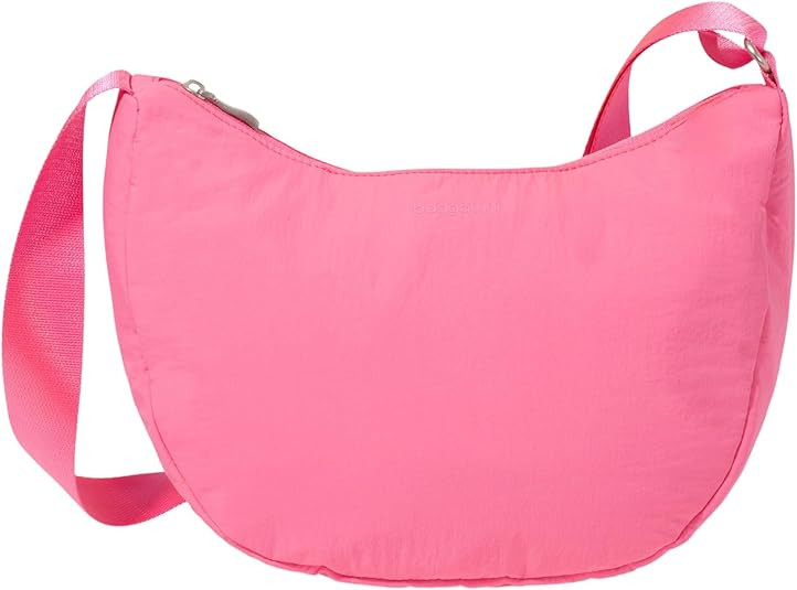 Baggallini Swift Crescent Crossbody Bag for Women - Lightweight 12"x8" Travel Purse Handbag | Amazon (US)
