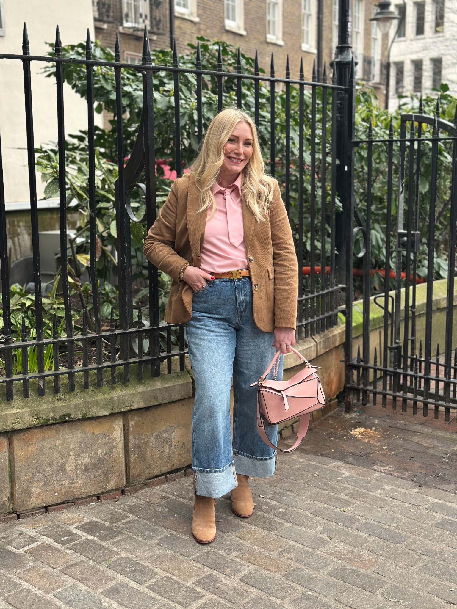 The blazer that keeps on giving 
Loved this tan shade with the touches of pink 

#LTKspring #LTKspringtrends #LTKuk