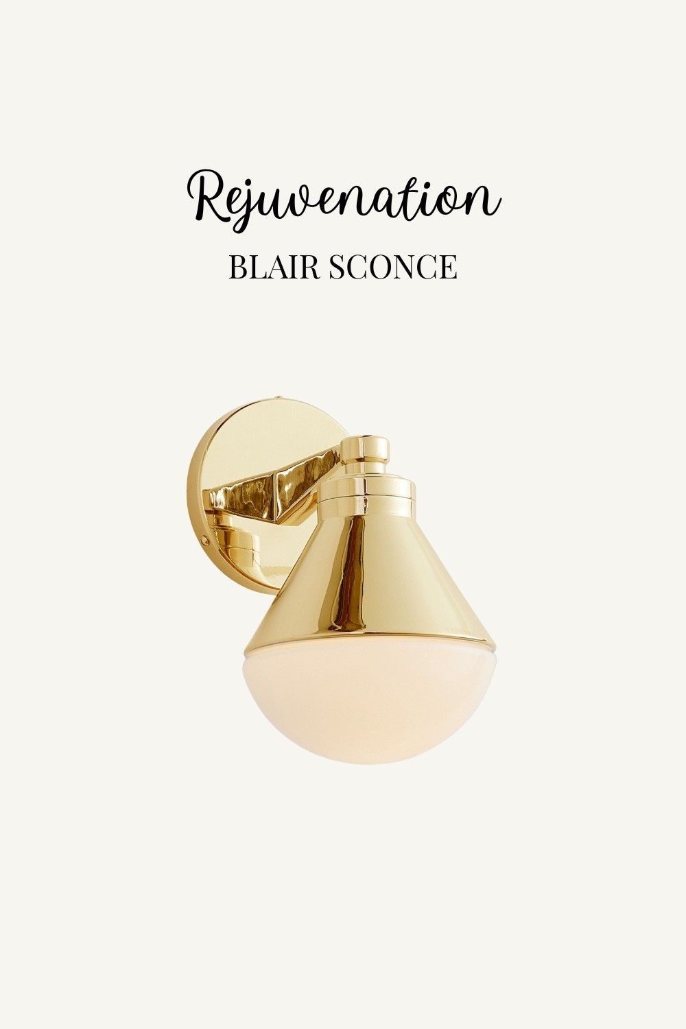 Shop the Blair Sconce by Rejuvenation!