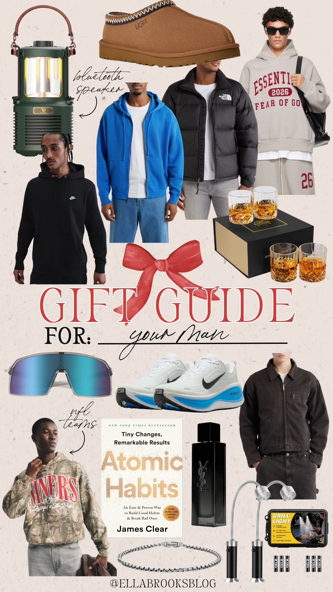 Holiday gift guide for your man

Gifts for him, holiday gifts, men’s shoes, men’s sweatshirt, men’s gift idea

#LTKMens #LTKGiftGuide #LTKHoliday