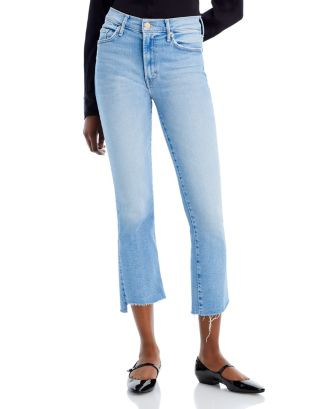 The Insider High Rise Crop Step Fray Bootcut Jeans | Bloomingdale's (US)
