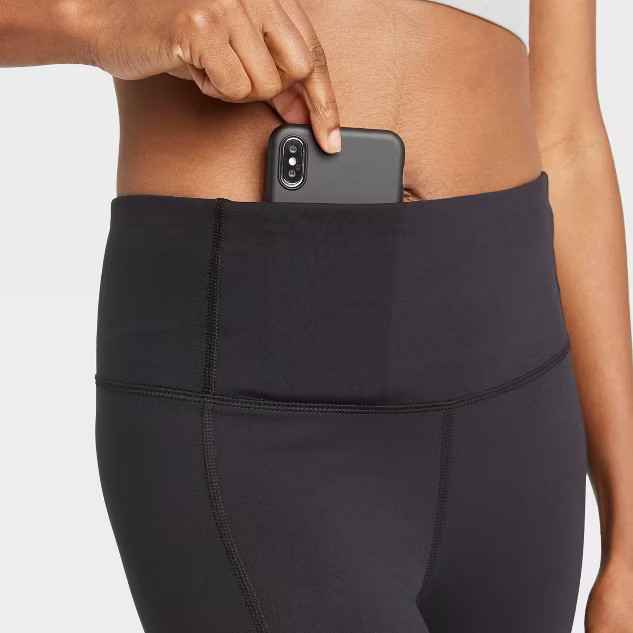 Women's Contour Power Waist High-Rise 7/8 Leggings 24" - All in Motion™ | Target