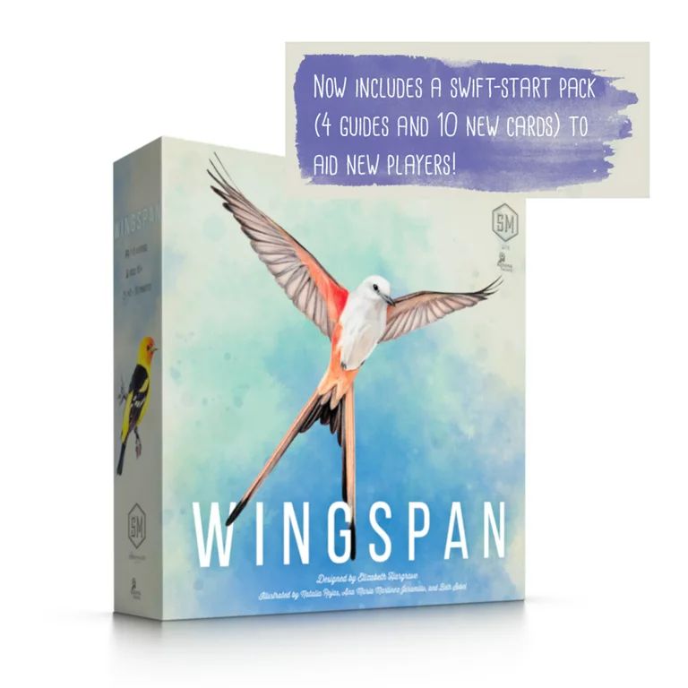 Wingspan Strategy Board Game with Swift Start Pack Expansion | Walmart (US)