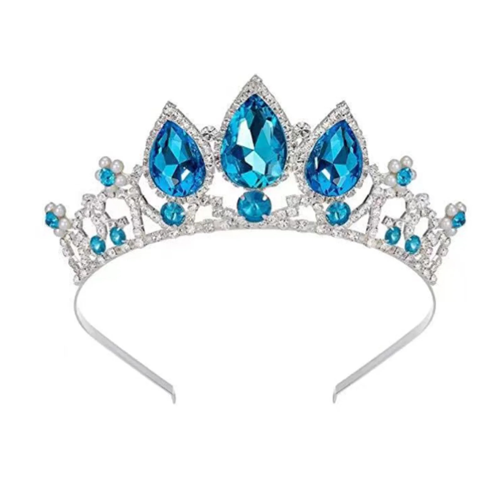DESIGNICE Princess Crown,Metal Alloy Headweartiara for Little Girls,Fine Polishing Crown | Walmart (US)