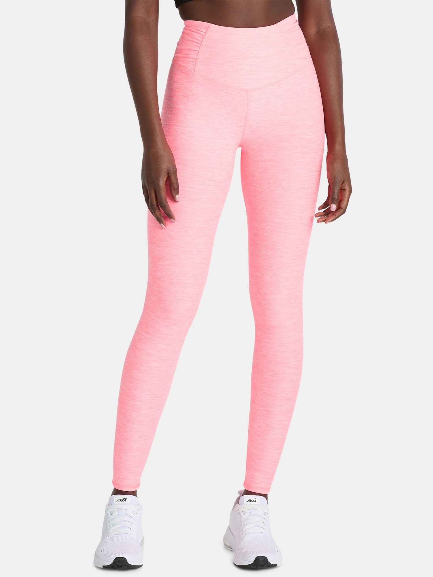 Athletic Works Women's ButterCore High Rise Ruched Leggings, Sizes XS-XXXL | Walmart (US)