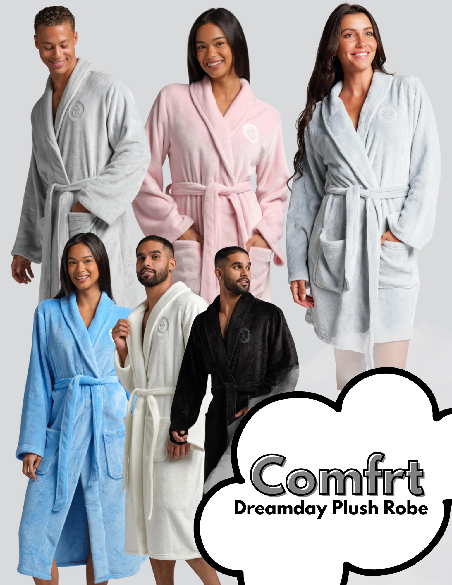 If you’ve been looking for the perfect cozy robe… this is it 🤍
The Comfrt Dreamday Robes are seriously next-level soft. Lightweight, breathable, but still that dreamy cozy feel we all want for slow mornings, homeschool days, and winding down at night.
I added 6 different colors so you can see all the options — and honestly, every single one is so good. Neutral, pretty, and perfect year-round.
And the best part? They’re on sale right now 👏 This is your sign to grab one before your favorite color sells out.
#LTKHome #LTKFinds #CozyStyle #MomLifeEssentials #ComfyLiving 

 #LTKSpringSale #LTKmomlife #LTKselfcare