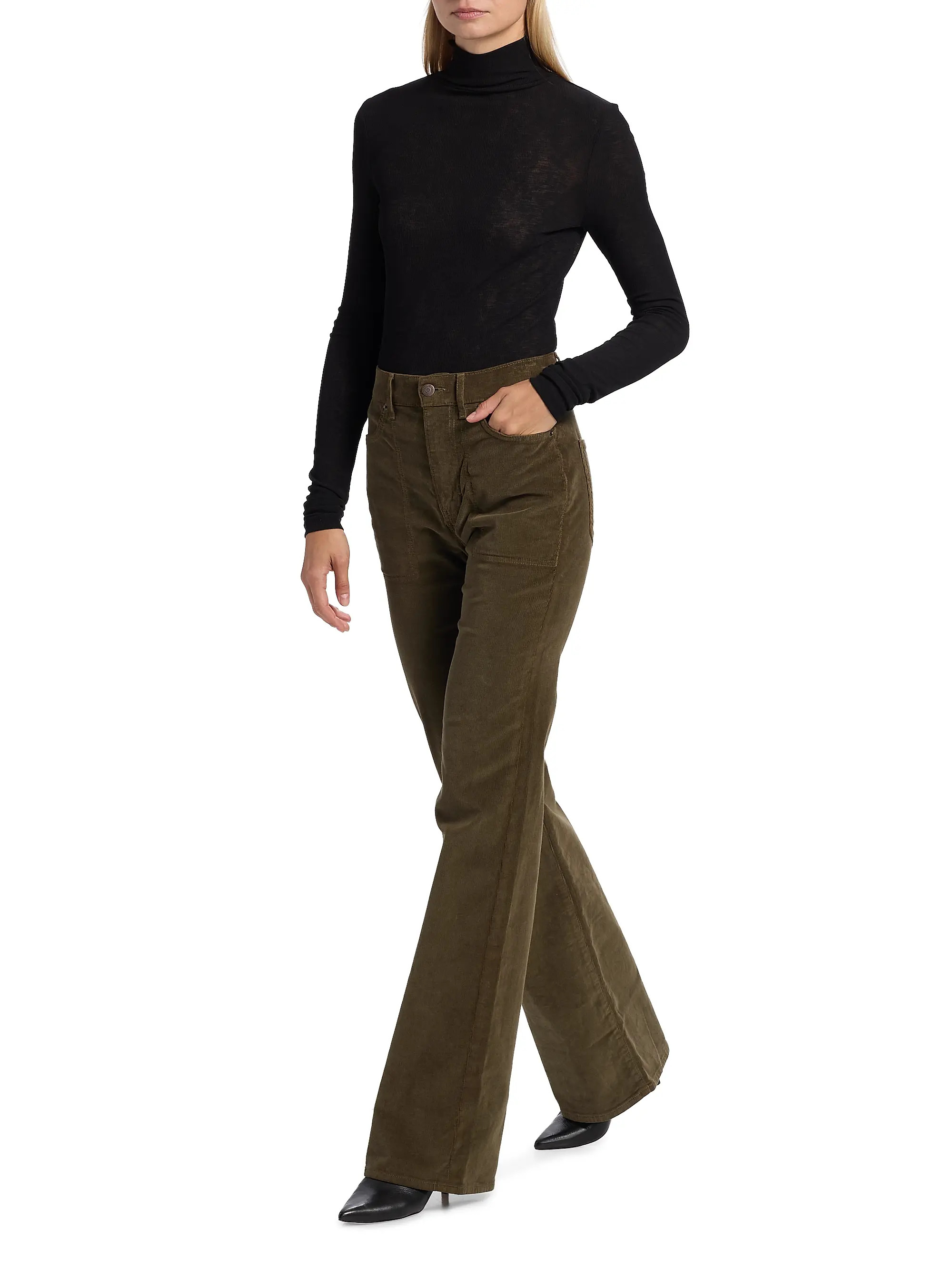 Crosbie High-Rise Wide-Leg Jeans | Saks Fifth Avenue