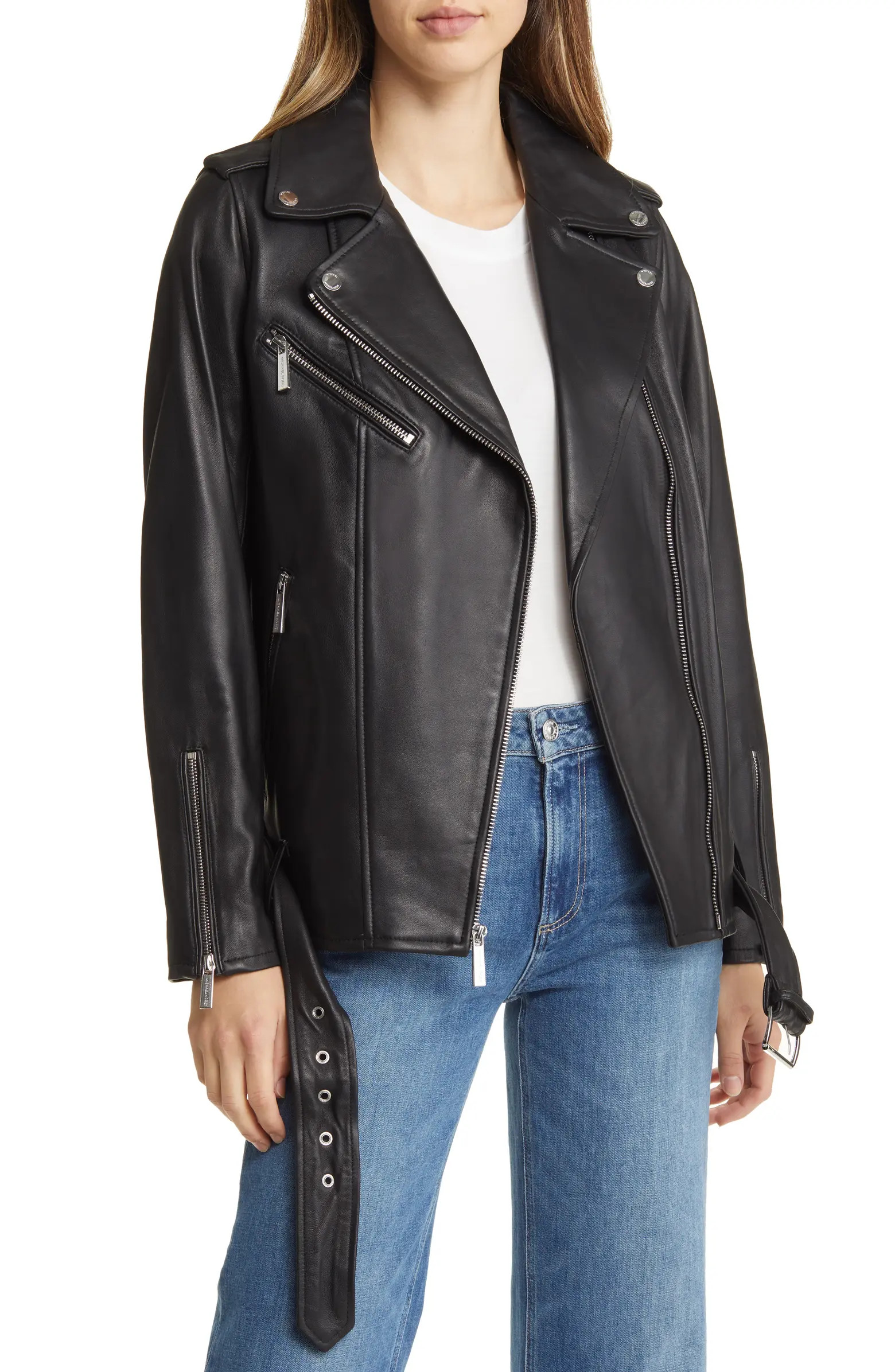 Oversize Moto Jacket | Nordstrom