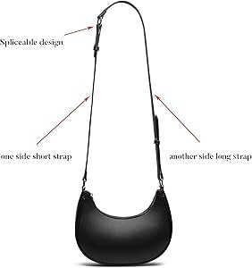 Retro Classic Clutch Shoulder Tote HandBag with Zipper Closure for Women | Amazon (US)