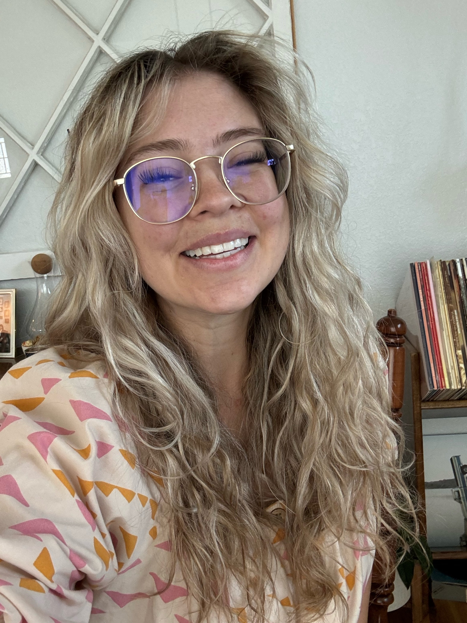 My color treated and curly hair is the longest and healthiest it’s ever been! I attribute it to daily vitamins and using Amika products. They’re amazing! 

#LTKBeauty #LTKFindsUnder50