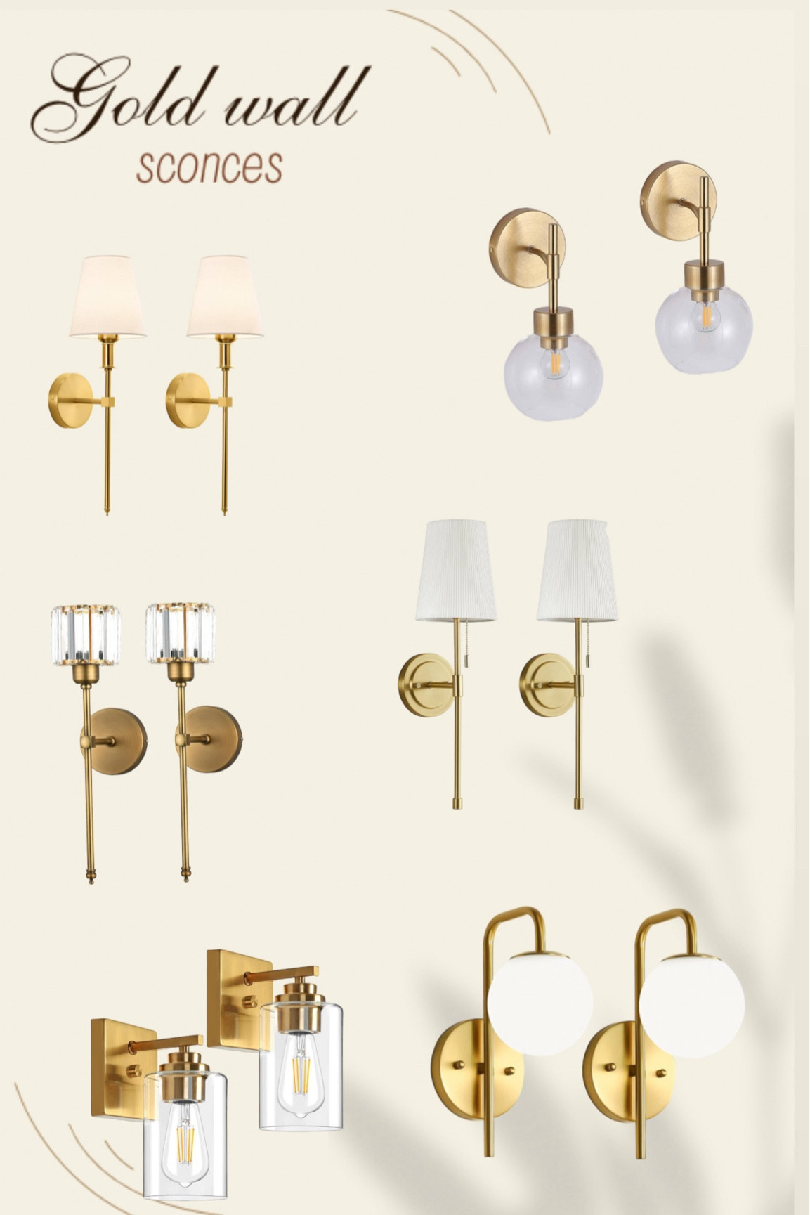 Gold Wall
SCONCES ✨✨✨

#LTKsalealert #LTKfindsunder50 #LTKhome