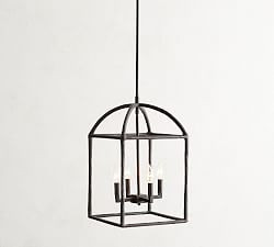 Fallon Forged-Iron Pendant | Pottery Barn (US)