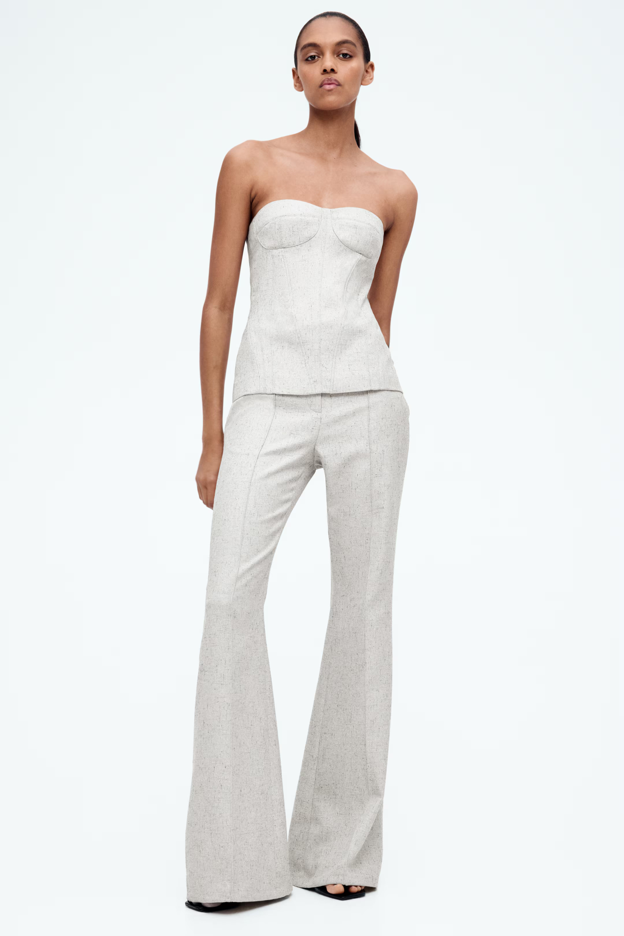 Twill bustier top | H&M (UK, MY, IN, SG, PH, TW, HK)