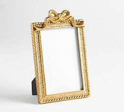 LoveShackFancy Sculpted Bow Frame | Pottery Barn (US)