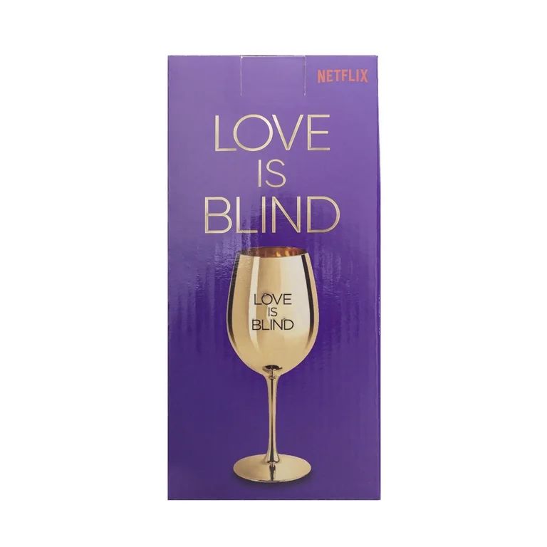Love Is Blind Gold Goblet | Walmart (US)