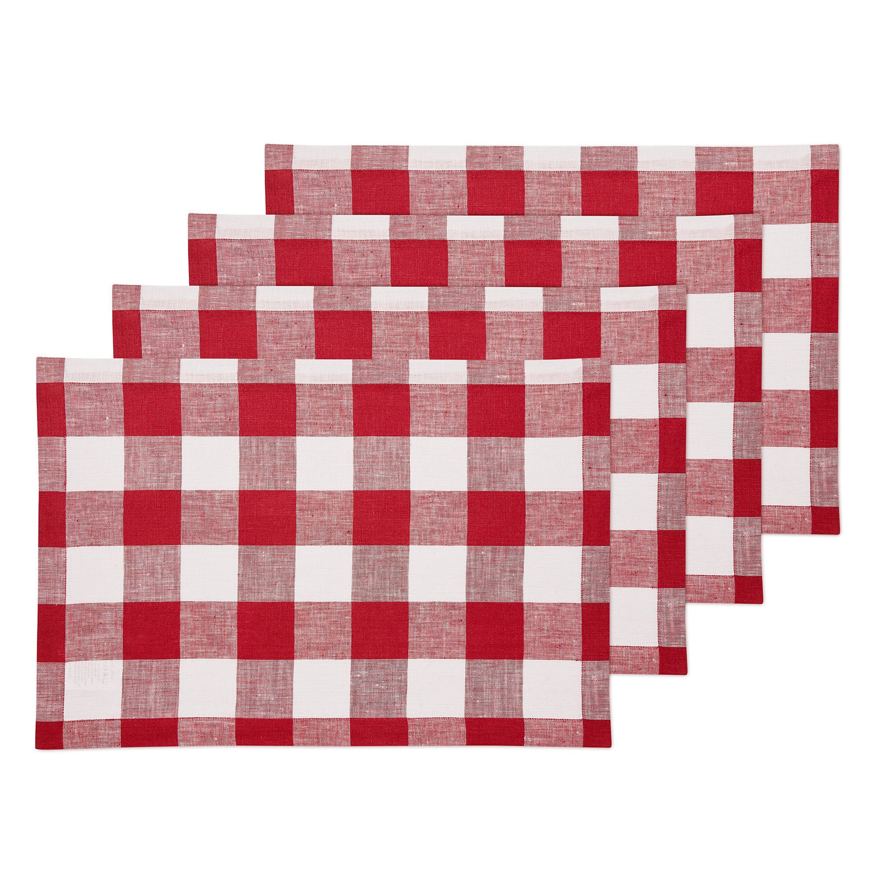 Buffalo Check Placemats, Set of 4 - Sale | Solino Home