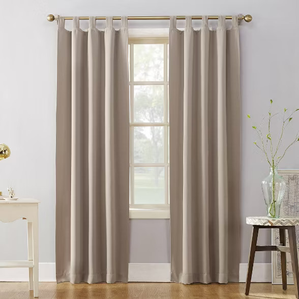 Kenneth Energy Saving Blackout Tab Top Curtain Panel - Sun Zero | Target