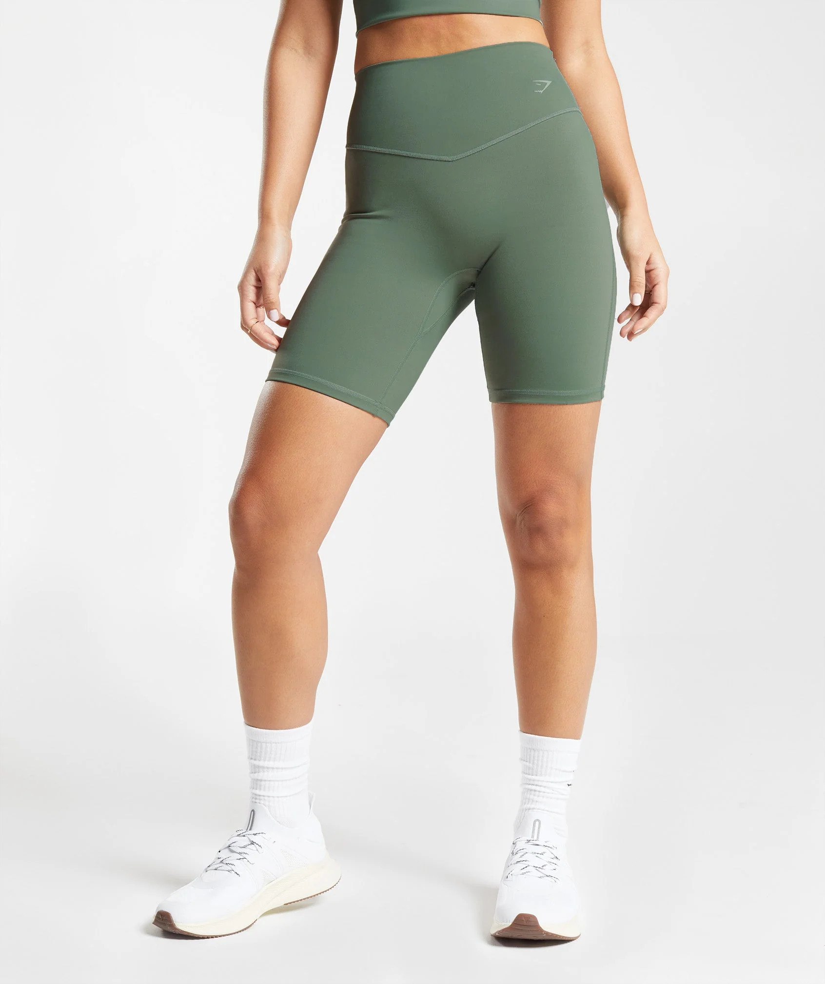 Gymshark Elevate Cycling Shorts - Willow Green | Gymshark US