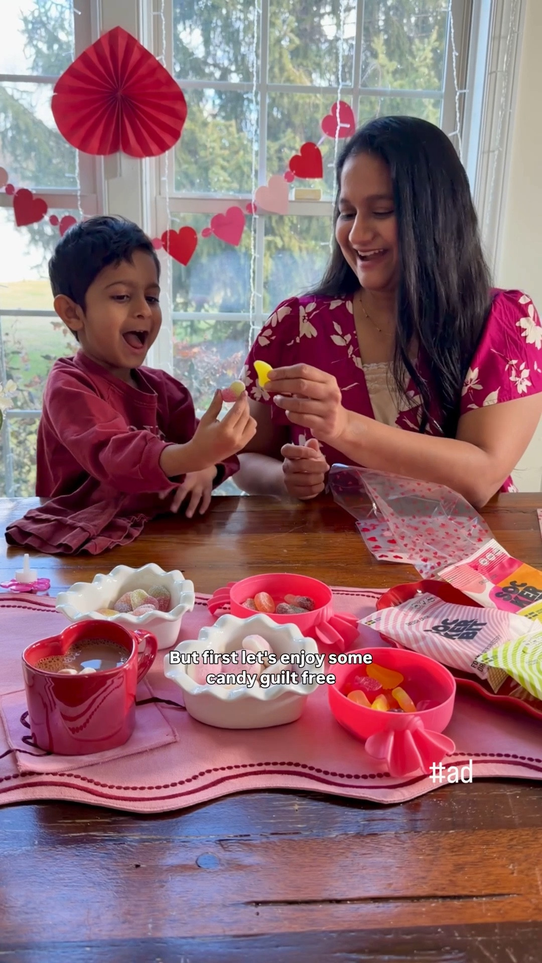 #ad #targetnpartner This Valentine’s Day, I am gifting treats I feel good about as a parent. Premium Swedish candies from @sockerbitnyc are made with clean, simple ingredients, no artificial colors, and no corn syrup, so you can gift sweeter and love healthier. Shop the candies and Valentine's goodies
#ad #targetpartner, #joyisanutrient, #sockerbitswedishcandies, #ingredientsyoucantrust @target @sockerbitnyc  @target

#LTKValentine #LTKKids #LTKHome