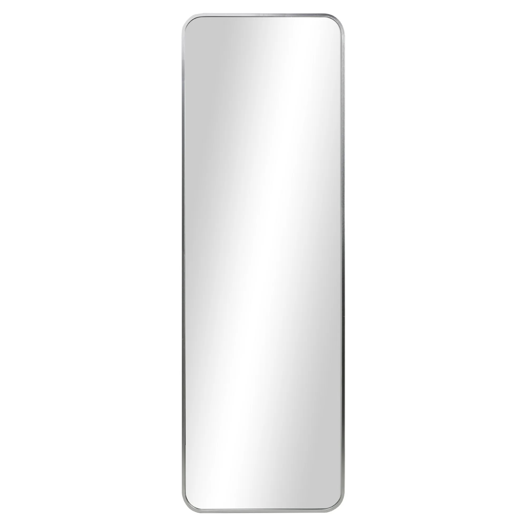 Better Homes & Gardens Aluminum 17x53 Rounded Rectangular Silver Finish Mirror | Walmart (US)