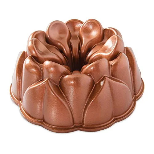 Nordic Ware Nonstick Cast Magnolia Bundt Pan, 10 Cup | Walmart (US)