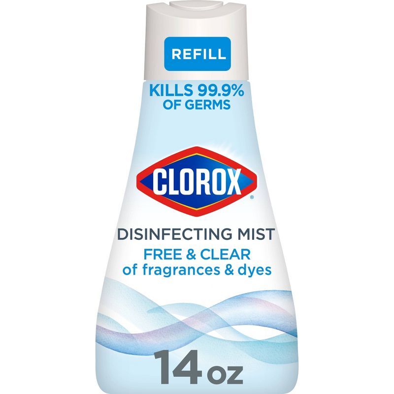 Clorox Disinfecting Mist Refill - Free & Clear - 14oz | Target