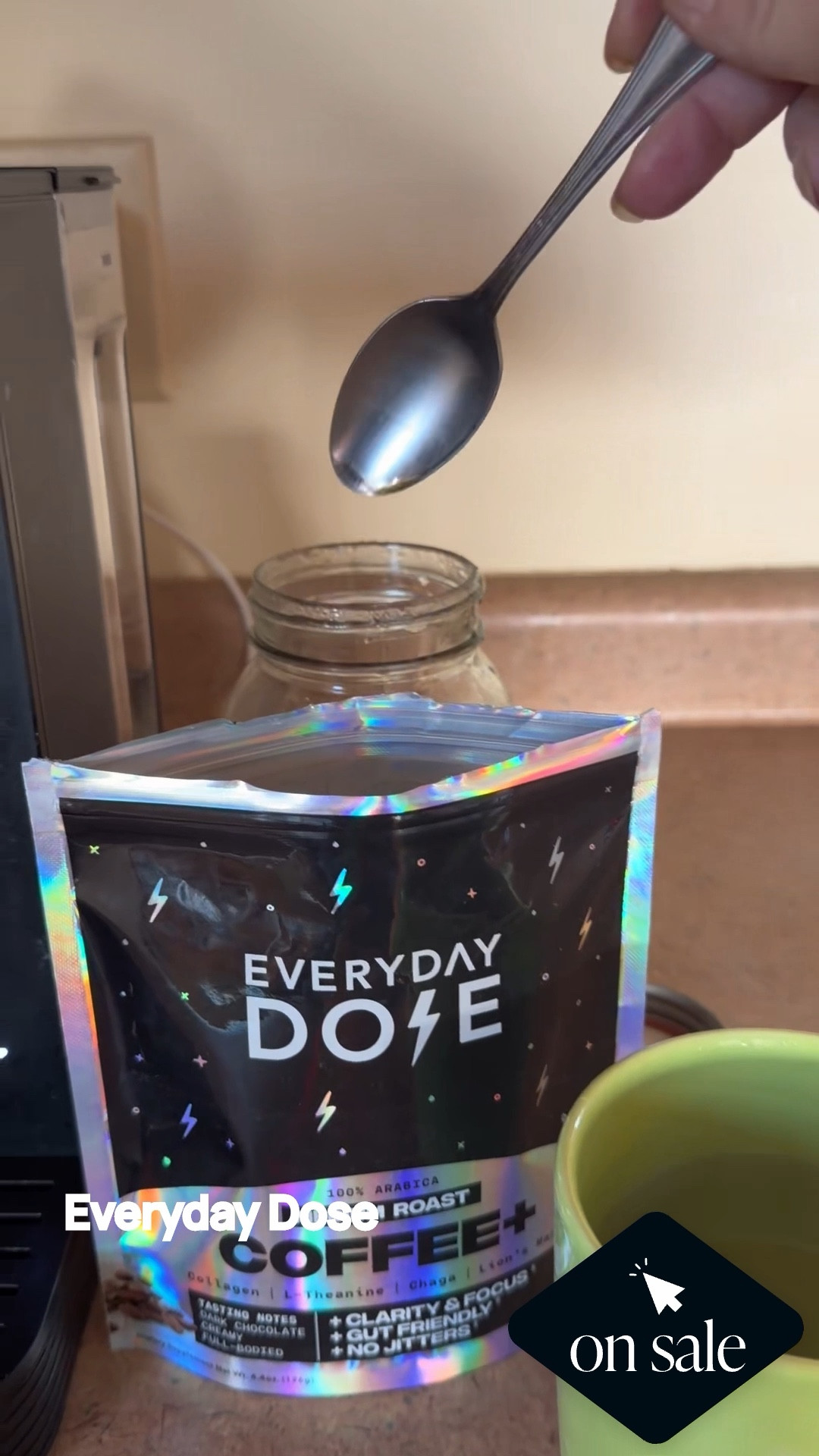 Morning routine isn’t complete without my Everyday Dose ☕✨ #wellnessgirl

#LTKGiftGuide #LTKCyberWeek #LTKselfcare